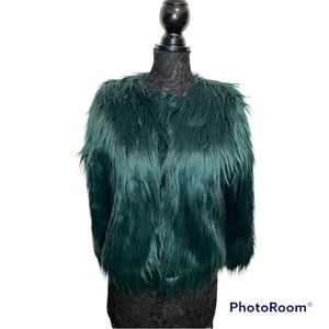 💯Authentic Lanshifei Faux Fur Coat